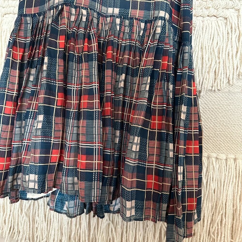 THE GREAT Silk Pleated Dress - Picture 4 of 6